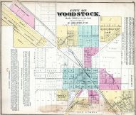 Woodstock City, McHenry County 1872